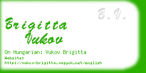 brigitta vukov business card